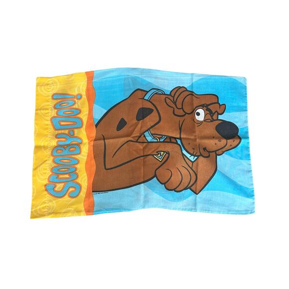 Vintage 1998 Hanna Barbera Bibb Company Scooby Doo Sheets Pillowcase - Picture 4 of 10